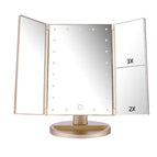 Miroir de Maquillage 22Lumières / Or