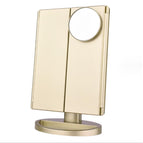 22Miroir de maquillage éclairé10 R / Or
