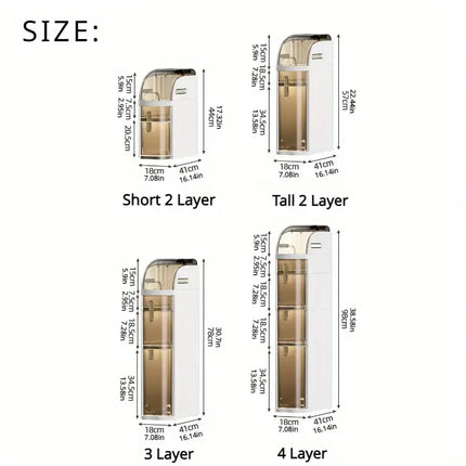 Nookglide™ - Rolling Bathroom Cabinet